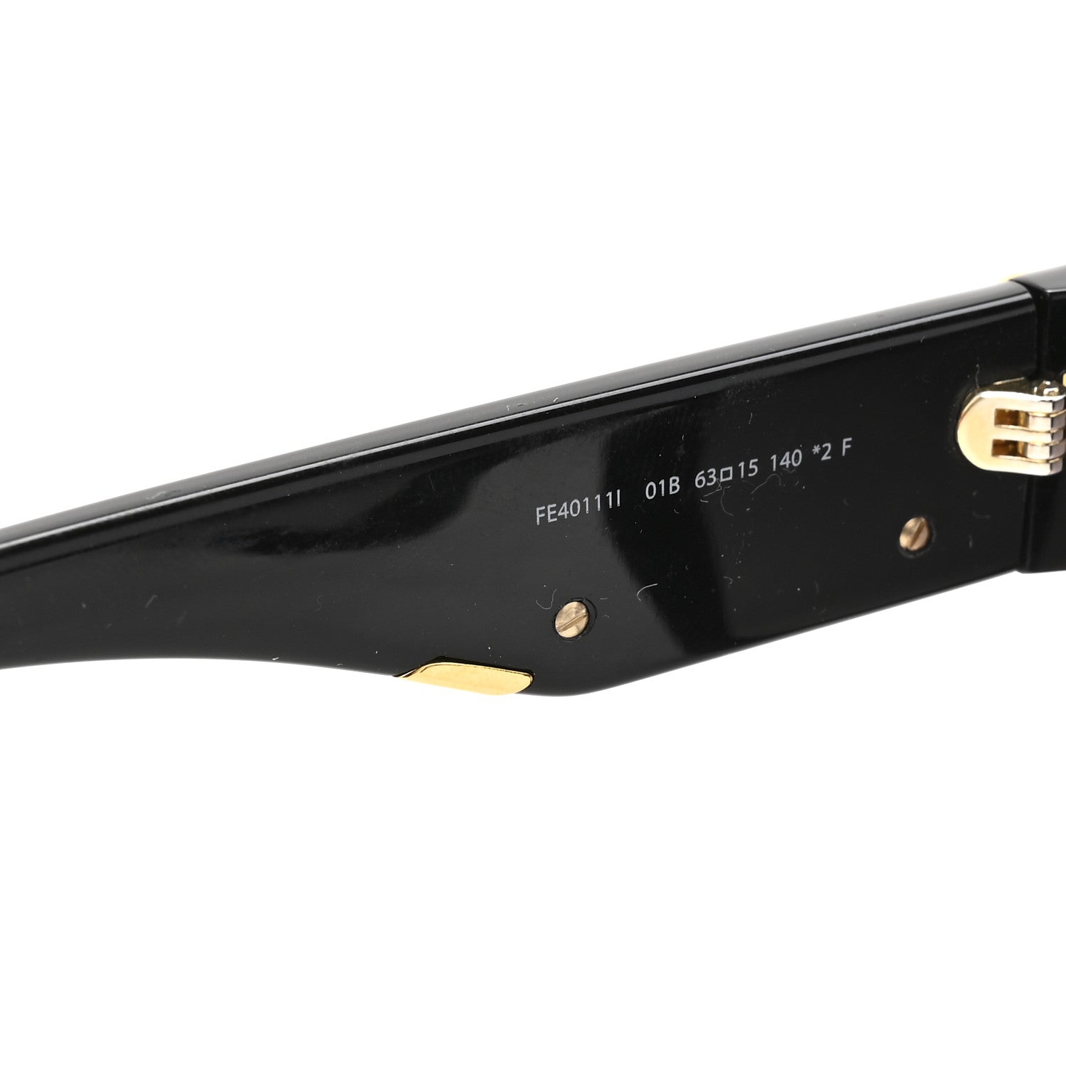 Fendi Cat-Eye Sunglasses — Black
