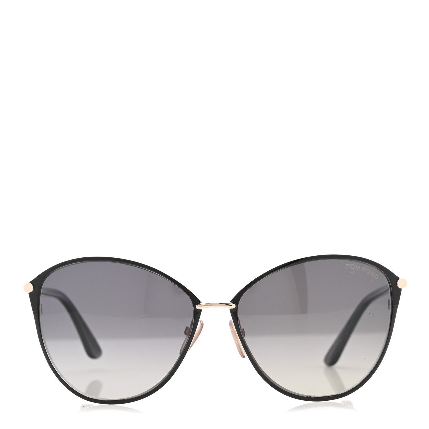 Tom Ford Round Sunglasses — Black TF320