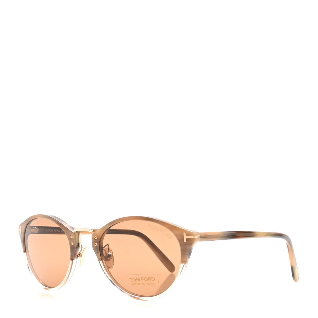 Tom Ford Aviator Sunglasses — Tortoise TF879-D