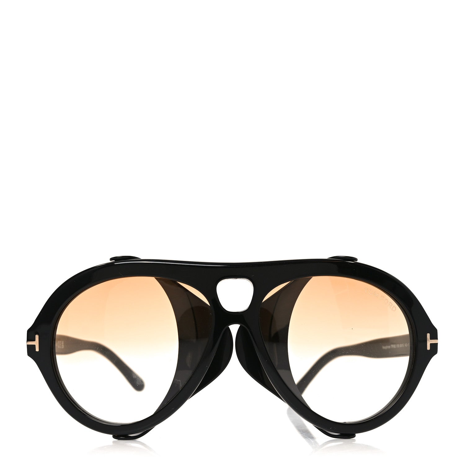Tom Ford Square Sunglasses — Black TF882