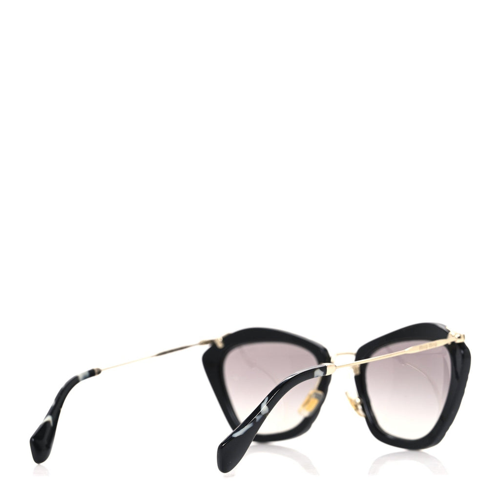 Miu Miu Cat-Eye Sunglasses — Black SMU10N