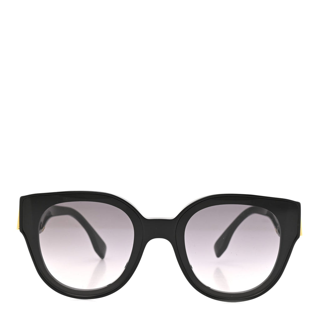 Fendi Cat-Eye Sunglasses — Black