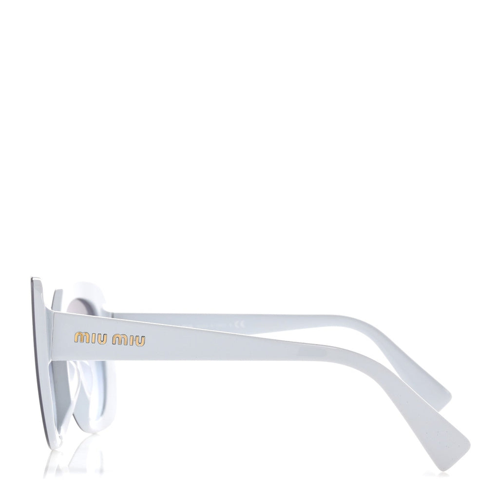 Miu Miu Cat-Eye Sunglasses — Blue SMU06X