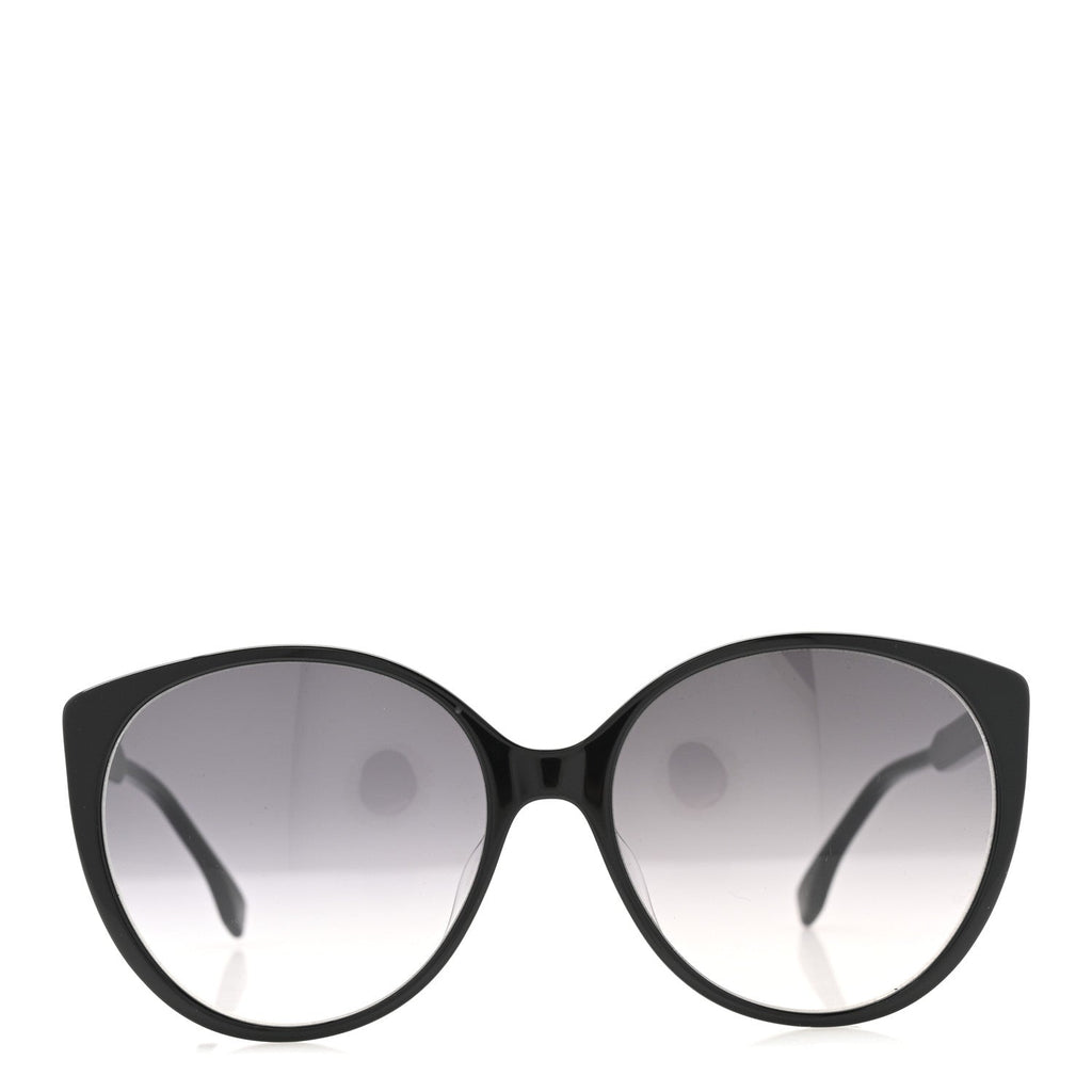 Fendi Cat-Eye Sunglasses — Black
