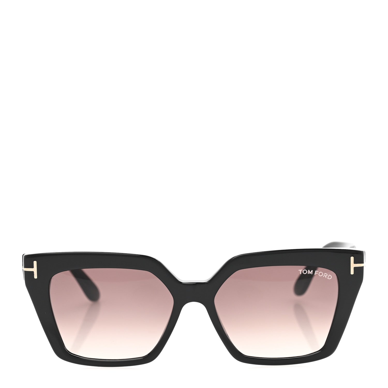 Tom Ford Square Sunglasses — Black TF1030