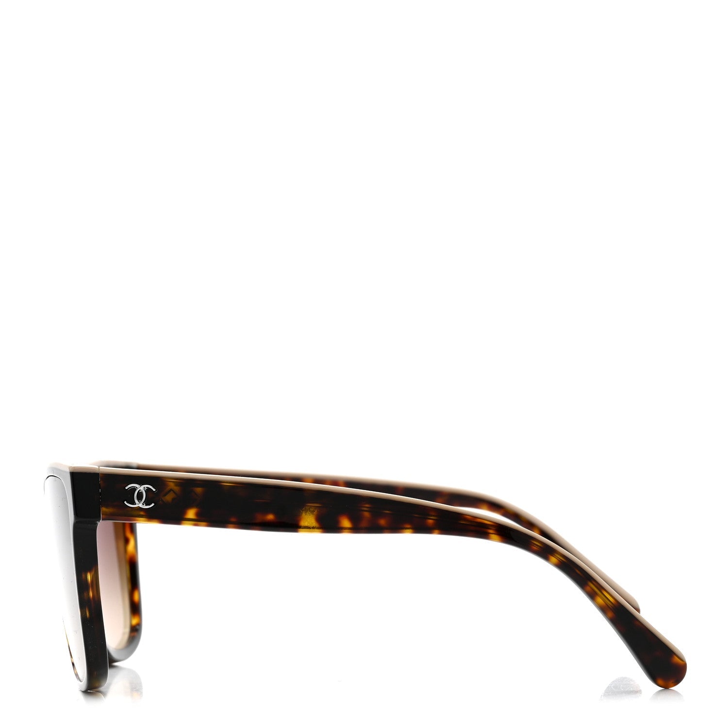 Chanel Square Sunglasses — Tortoise