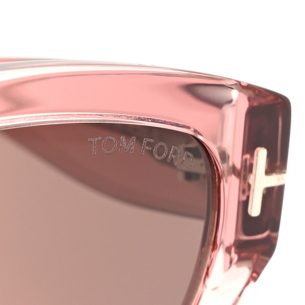 Tom Ford Butterfly Sunglasses — Transparent TF1086