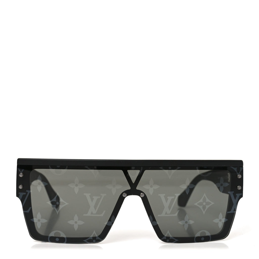Louis Vuitton Square Sunglasses — Black Z1583W