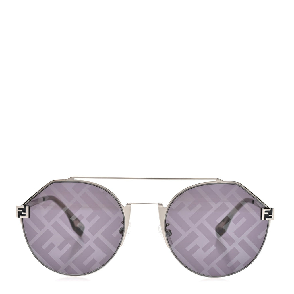 Fendi Aviator Sunglasses — Grey