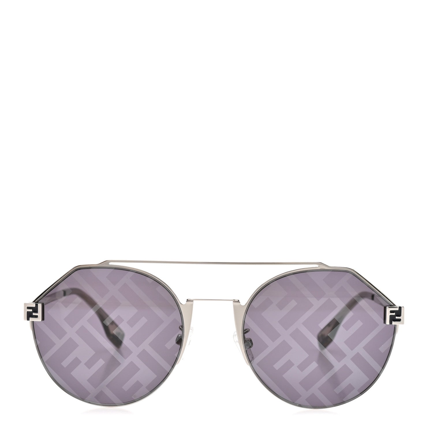 Fendi Aviator Sunglasses — Grey