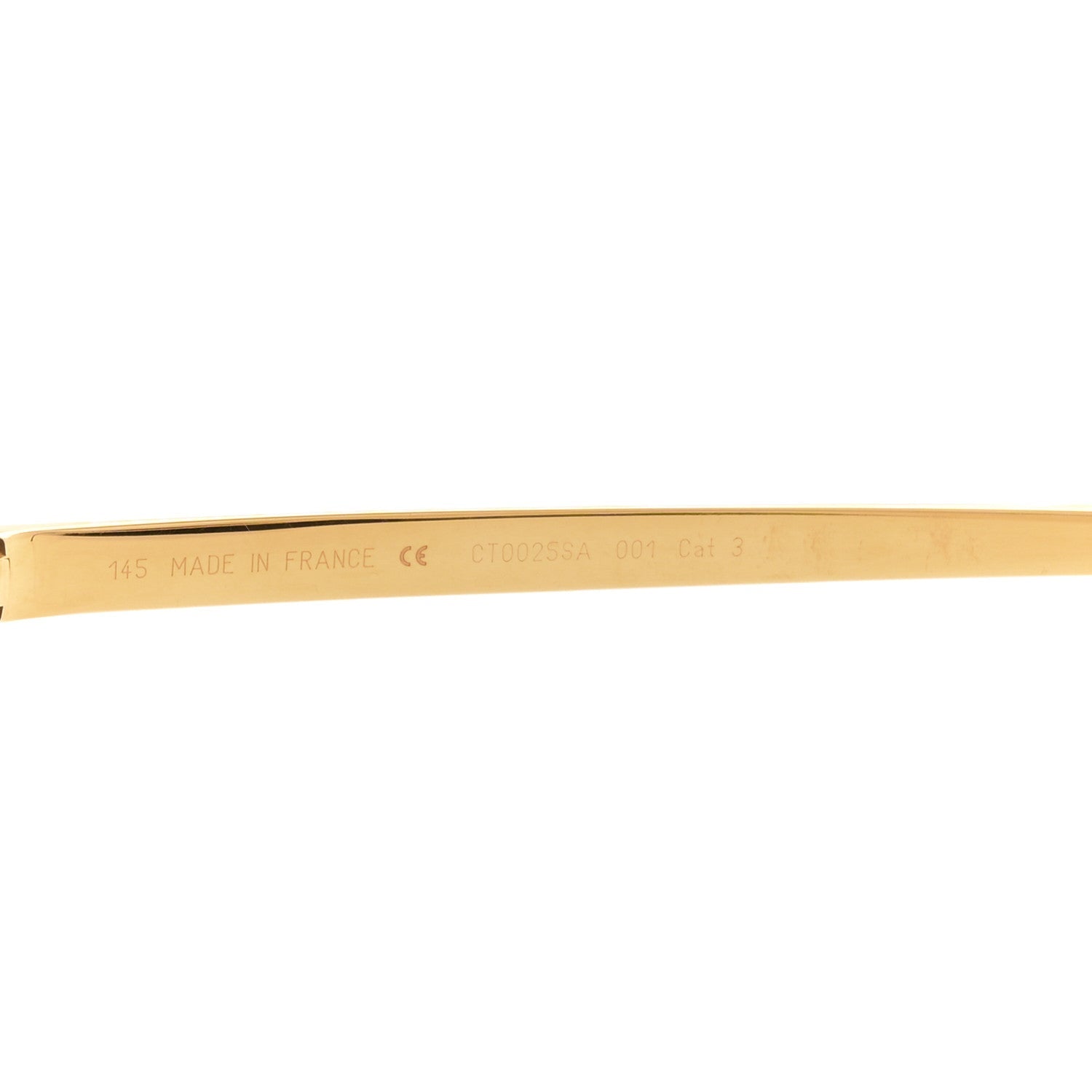 Cartier Cat-Eye Sunglasses — Black