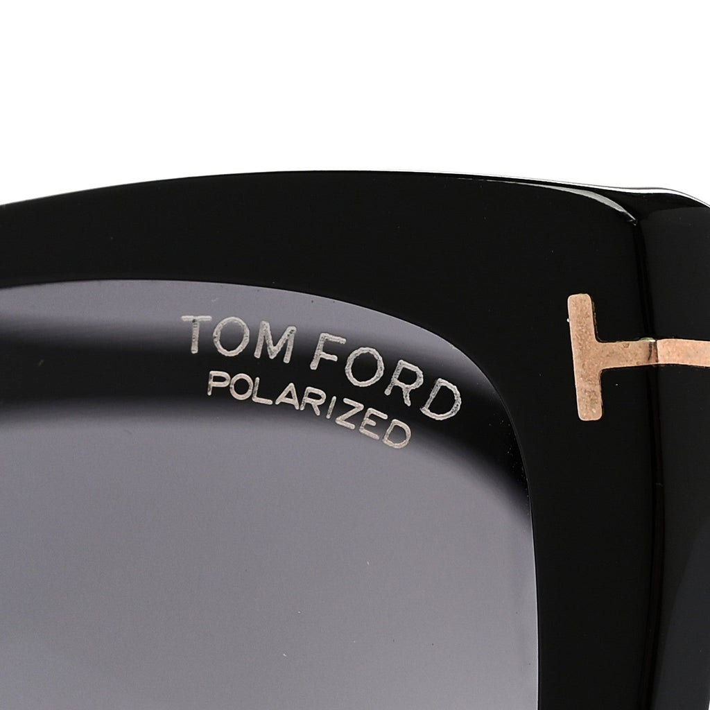 Tom Ford Cat-Eye Sunglasses — Black TF937