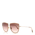 Tom Ford Square Sunglasses — Gold TF759