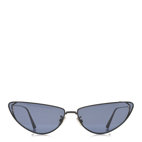 Dior Cat-Eye Sunglasses — Gunmetal