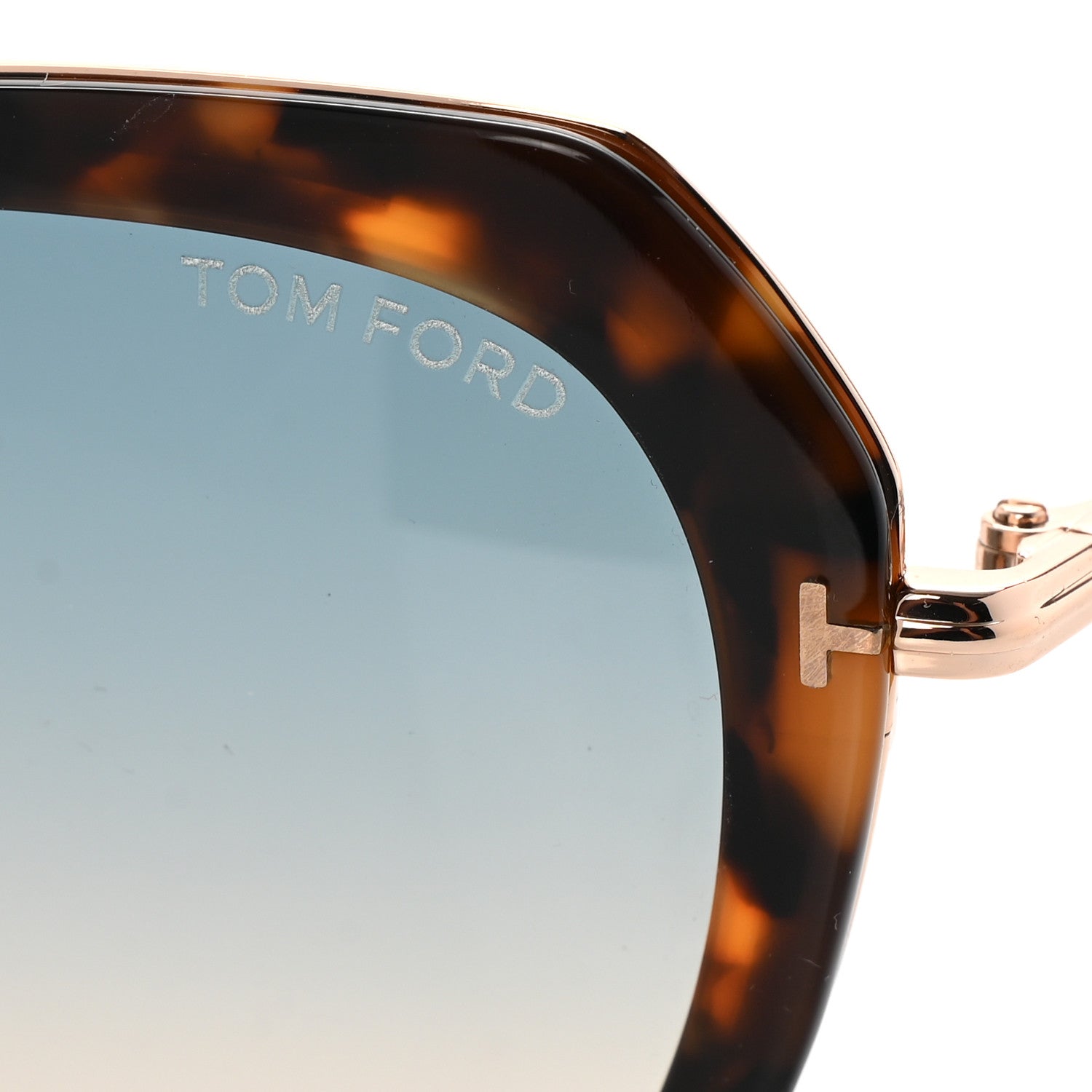 Tom Ford Square Sunglasses — Havana TF792