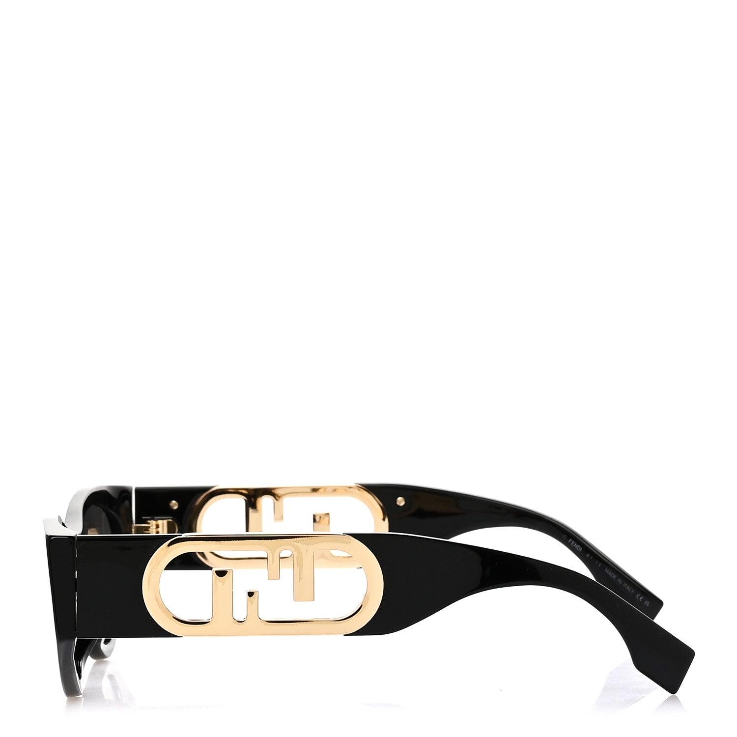 Fendi Cat-Eye Sunglasses — Black