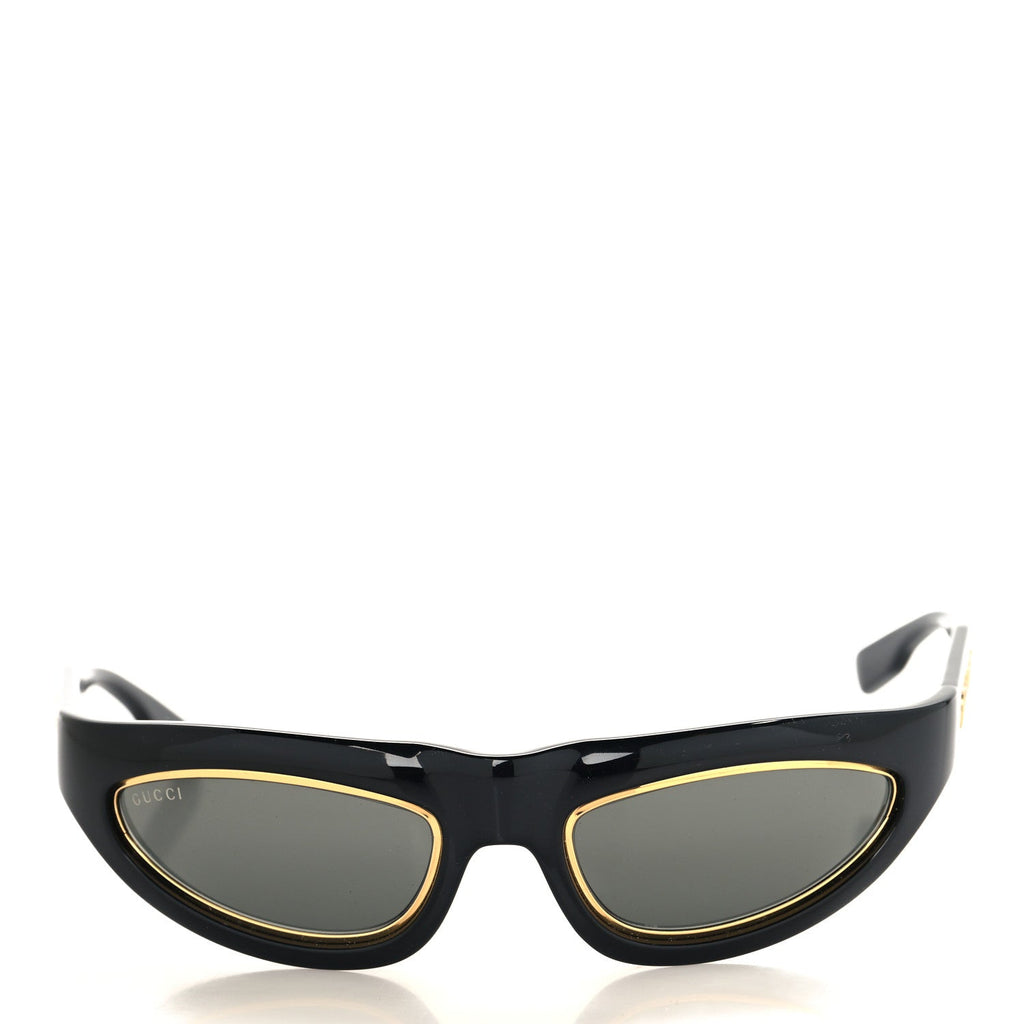 Gucci Mask Sunglasses — Black GG1062S