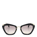 Miu Miu Cat-Eye Sunglasses — Black SMU10N