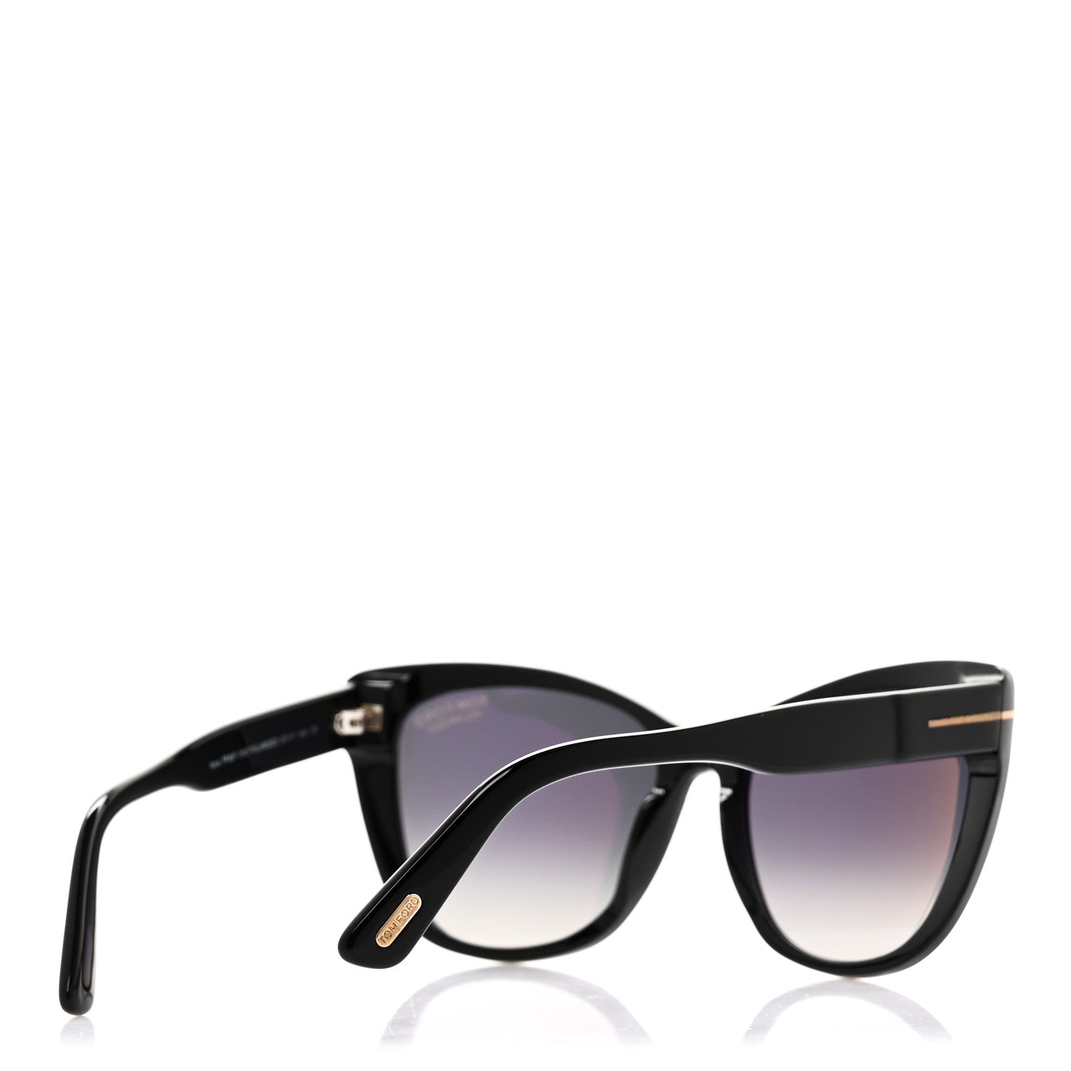 Tom Ford Cat-Eye Sunglasses — Black TF937
