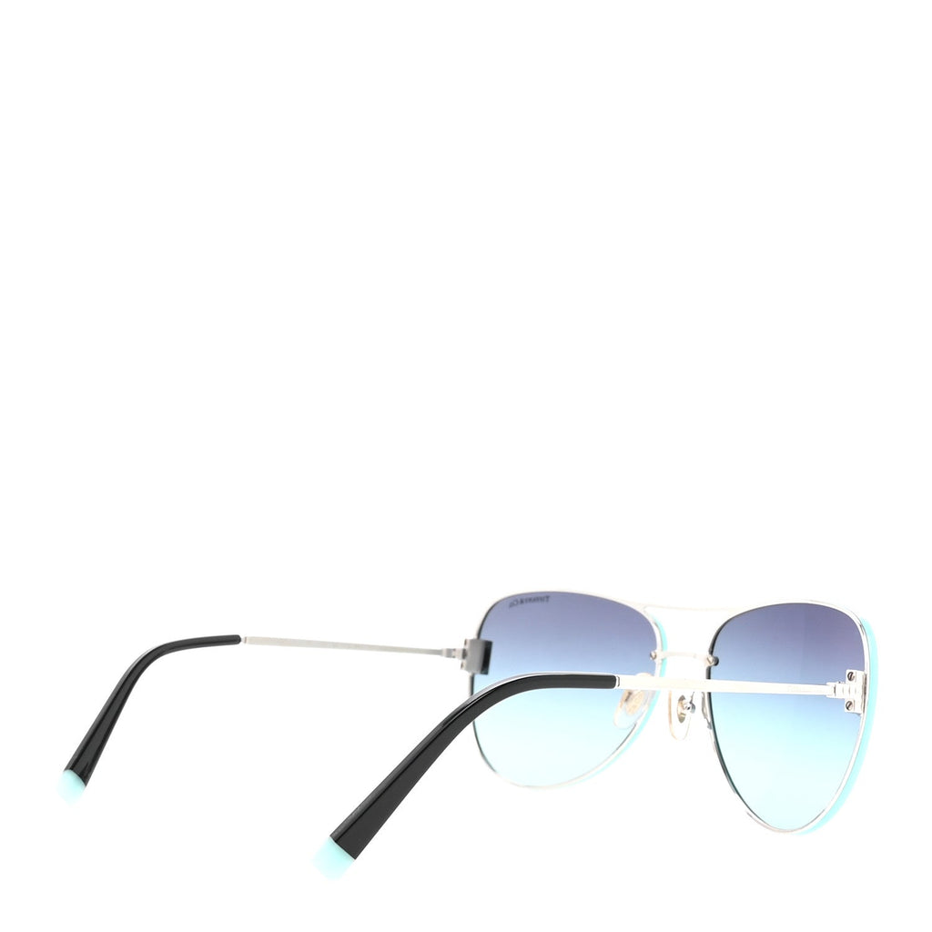 Tiffany Aviator Sunglasses — Blue TF 3066