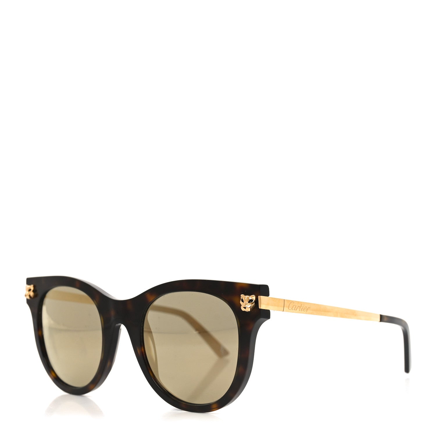 Cartier Cat-Eye Sunglasses — Havana