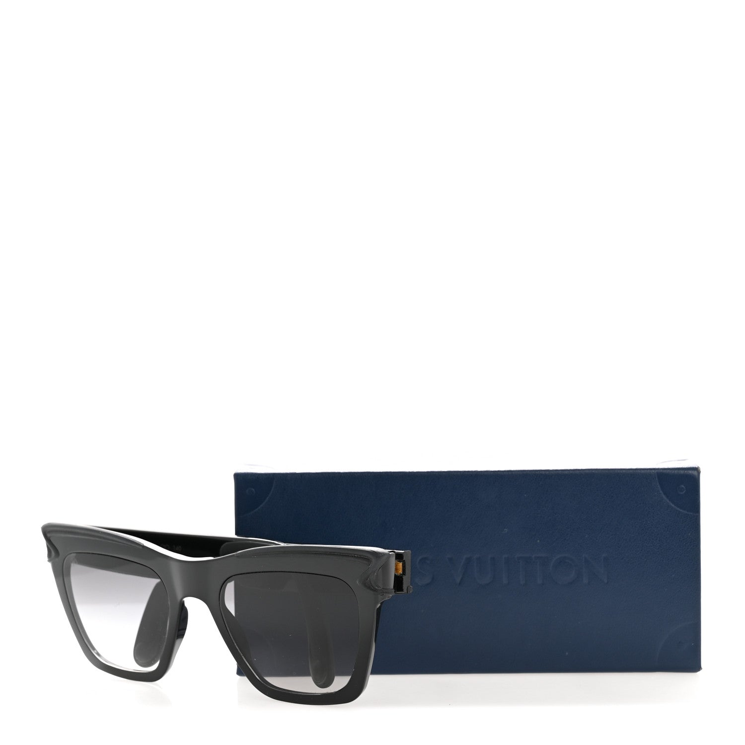 Louis Vuitton Square Sunglasses — Black Z1300W