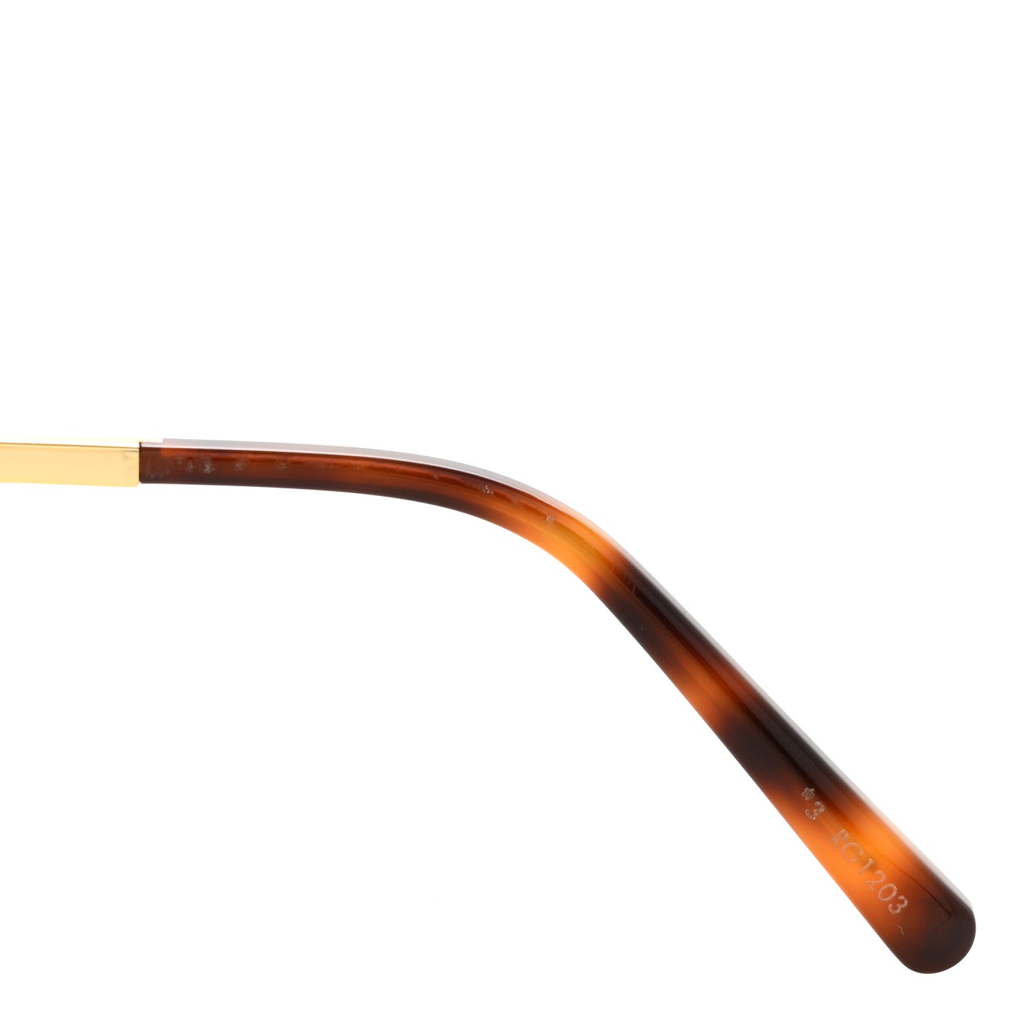 Louis Vuitton Cat-Eye Sunglasses — Gold Z1867U
