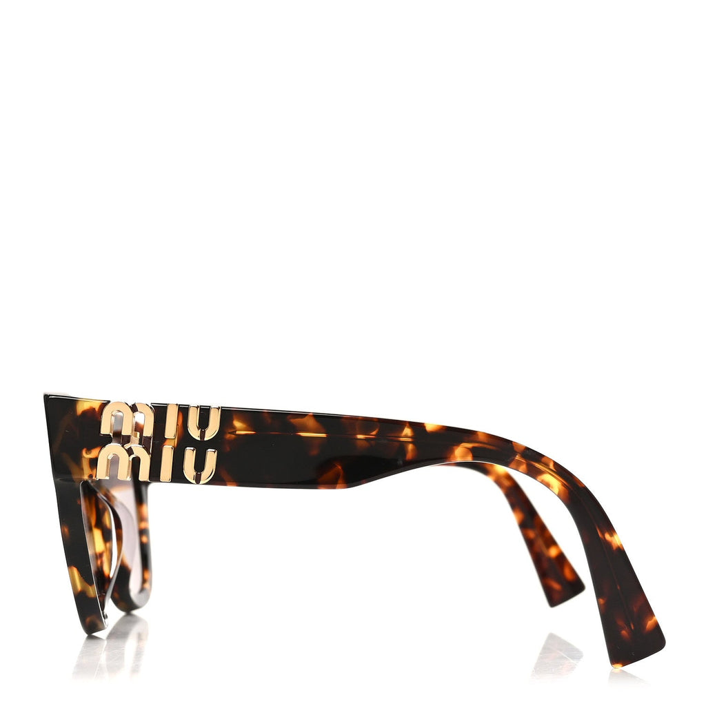 Miu Miu Cat-Eye Sunglasses — Tortoise SMU 01Y