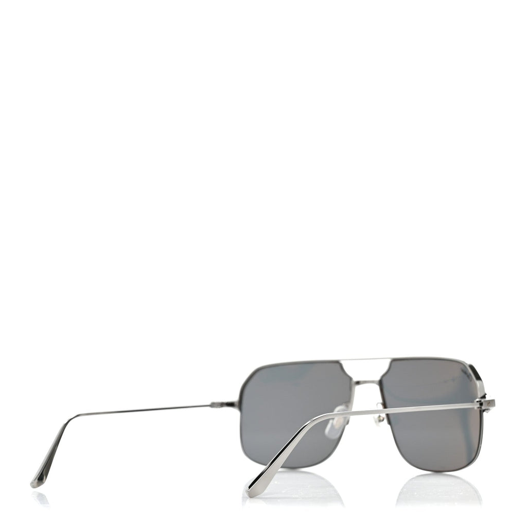 Cartier Aviator Sunglasses — Silver