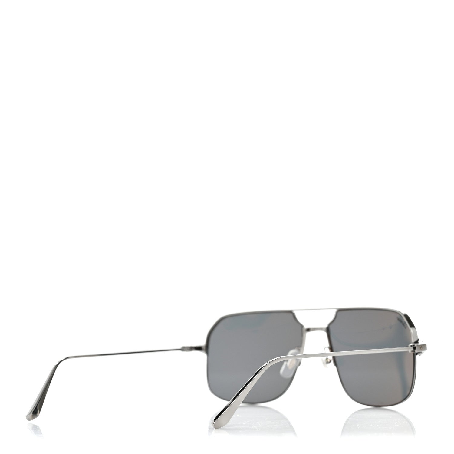 Cartier Aviator Sunglasses — Silver