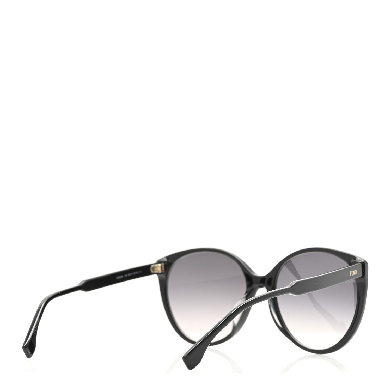 Fendi Cat-Eye Sunglasses — Black
