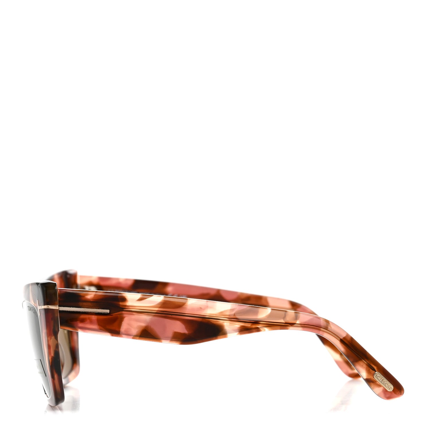 Tom Ford Cat-Eye Sunglasses — Havana TF871