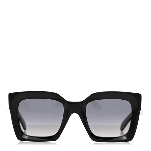 Celine Square Sunglasses — Black