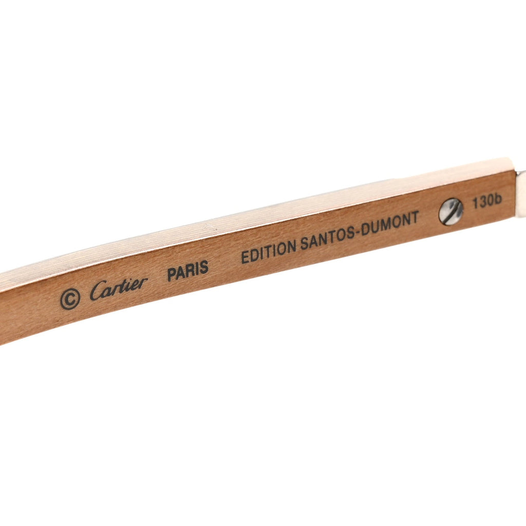 Cartier Aviator Sunglasses — Silver