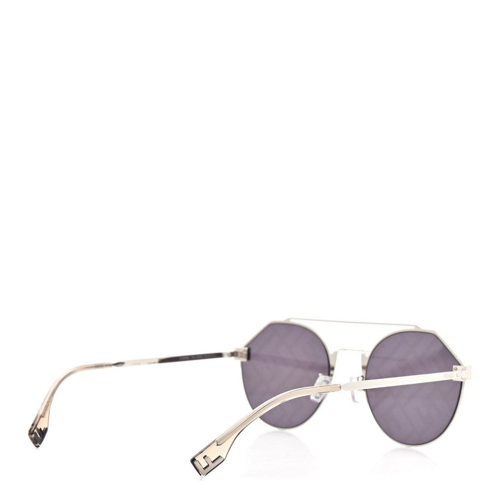 Fendi Aviator Sunglasses — Grey