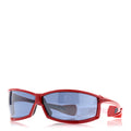 Louis Vuitton Square Sunglasses — Red Z0347U