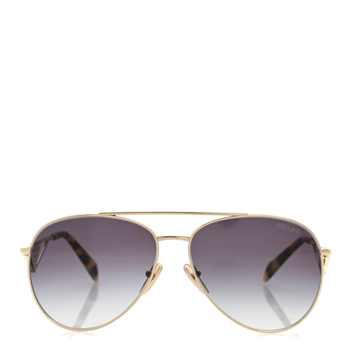 Prada Aviator Sunglasses — Tortoise SPR 73Z