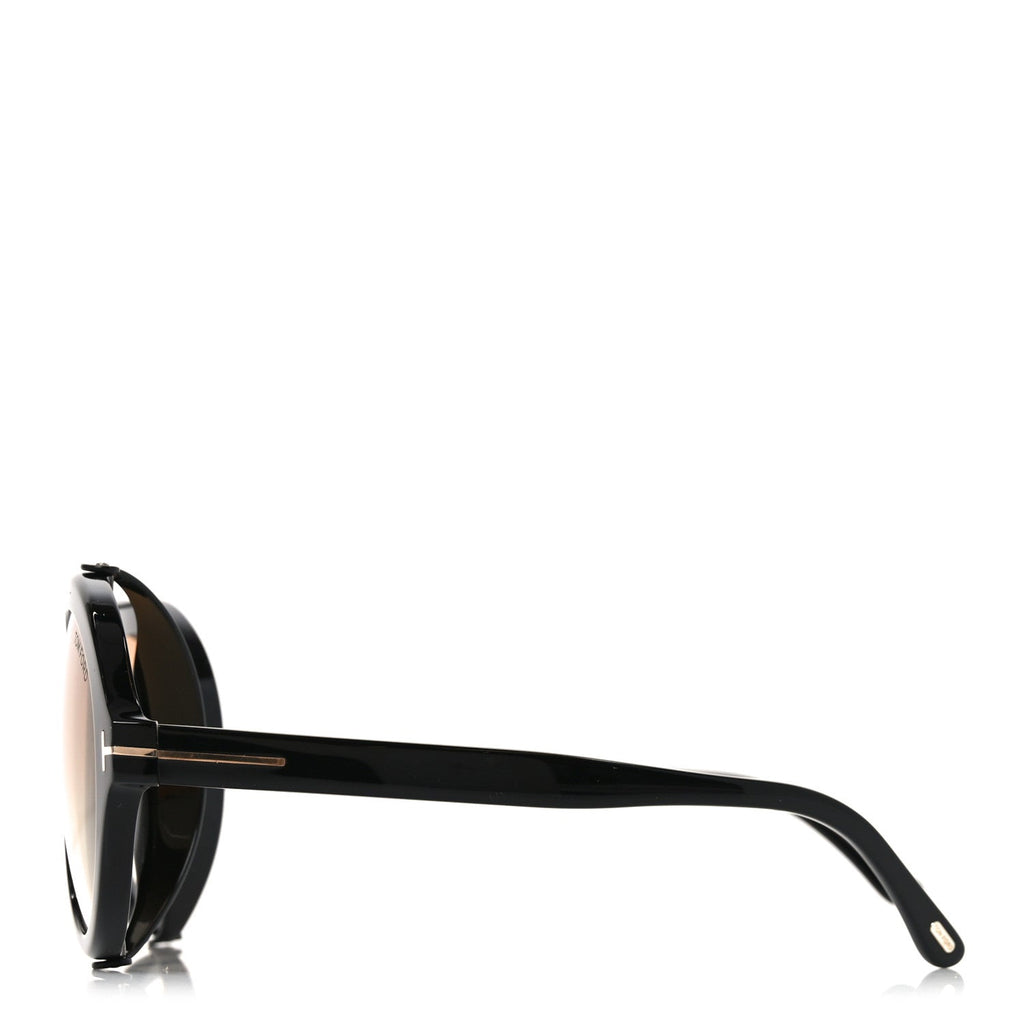 Tom Ford Square Sunglasses — Black TF882