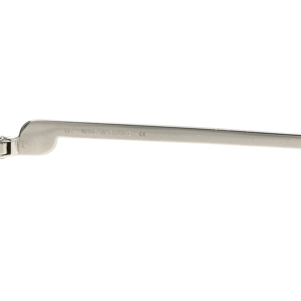 Cartier Cat-Eye Sunglasses — Silver