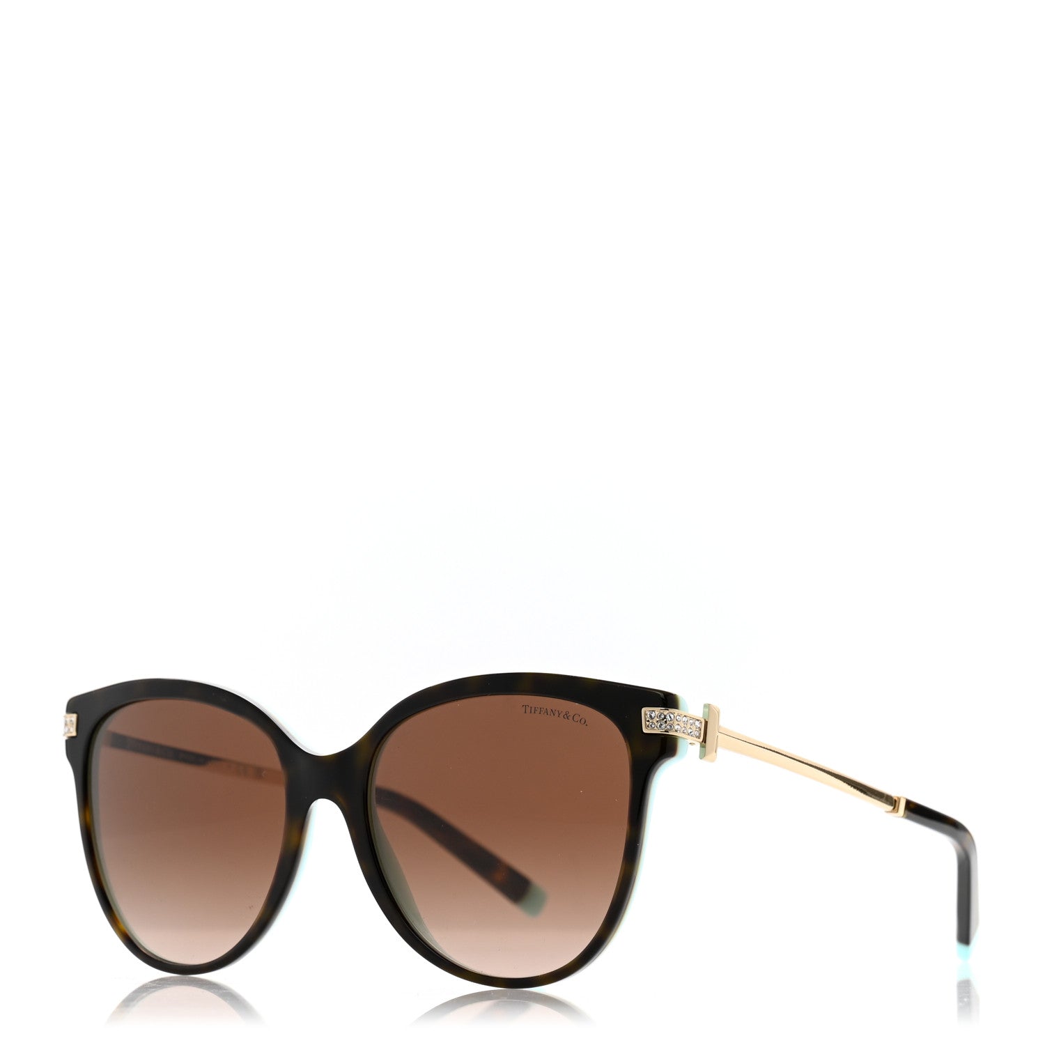 Tiffany Square Sunglasses — Crystal TF 4193-B