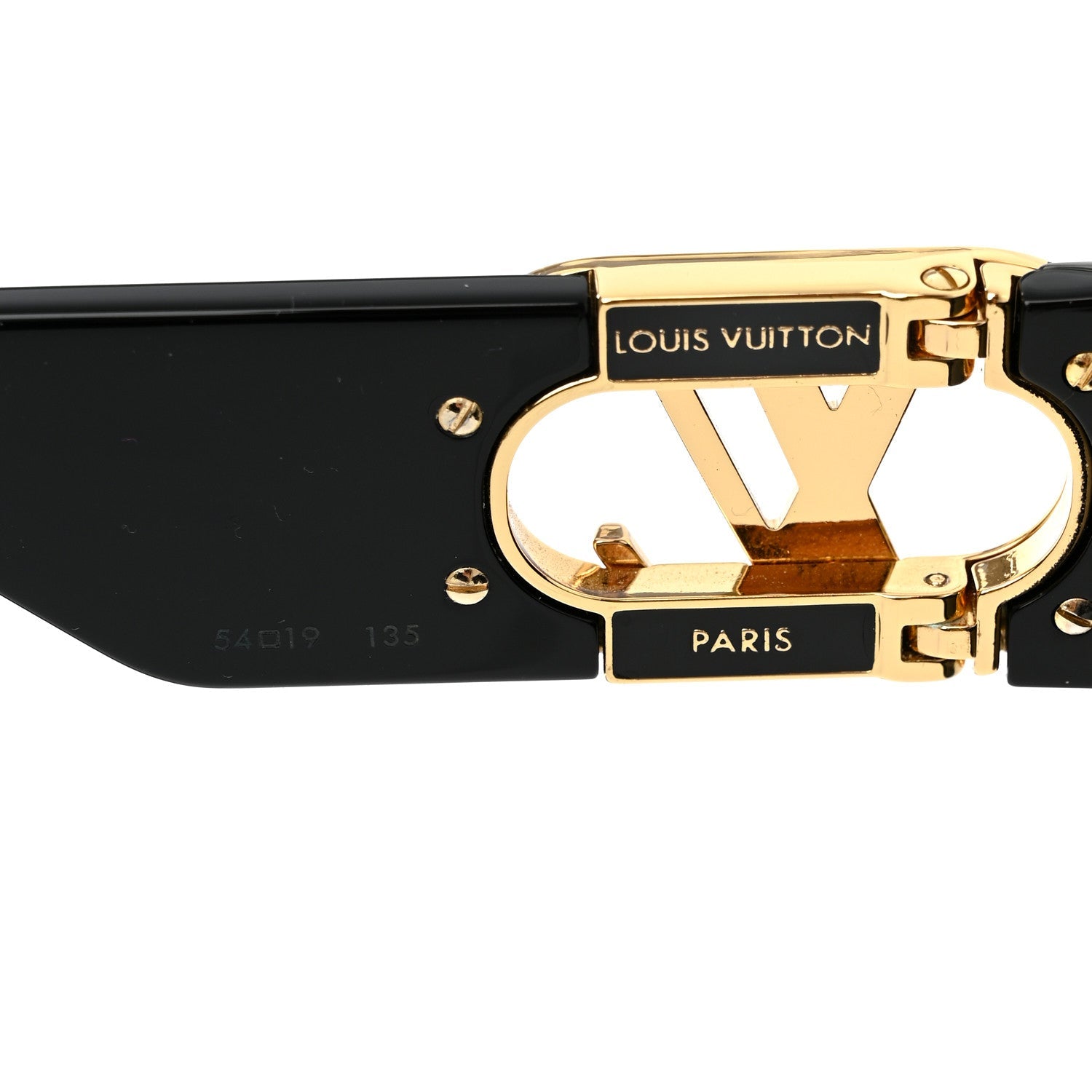 Louis Vuitton Square Sunglasses — Black Z1478E