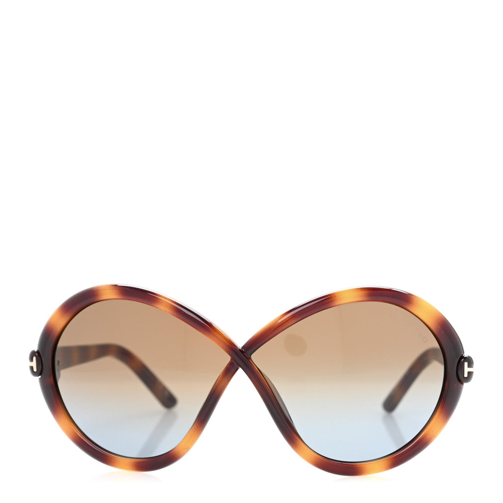 Tom Ford Oversized Sunglasses — Tortoise TF1070