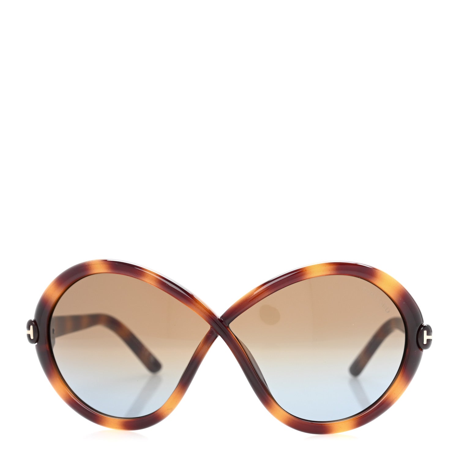 Tom Ford Oversized Sunglasses — Tortoise TF1070