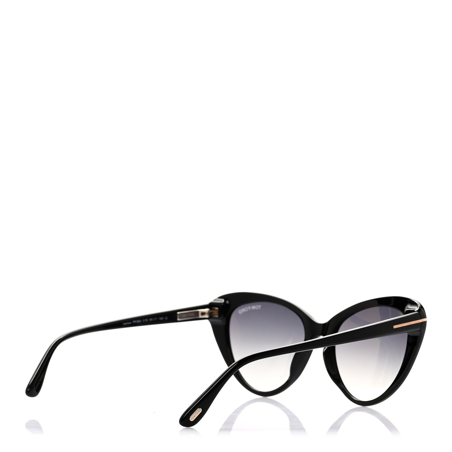 Tom Ford Cat-Eye Sunglasses — Black TF869