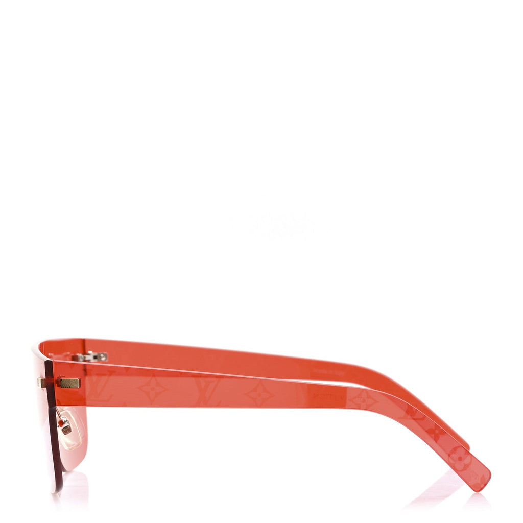 Louis Vuitton Shield Sunglasses — Coquelicot