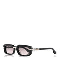 Chrome Hearts Square Sunglasses — Black