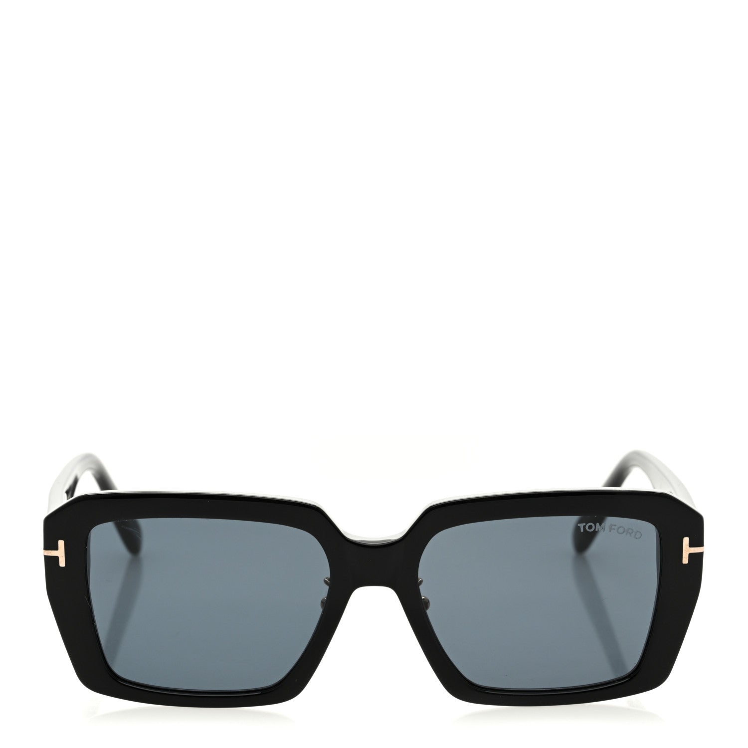 Tom Ford Square Sunglasses — Black TF1164-K
