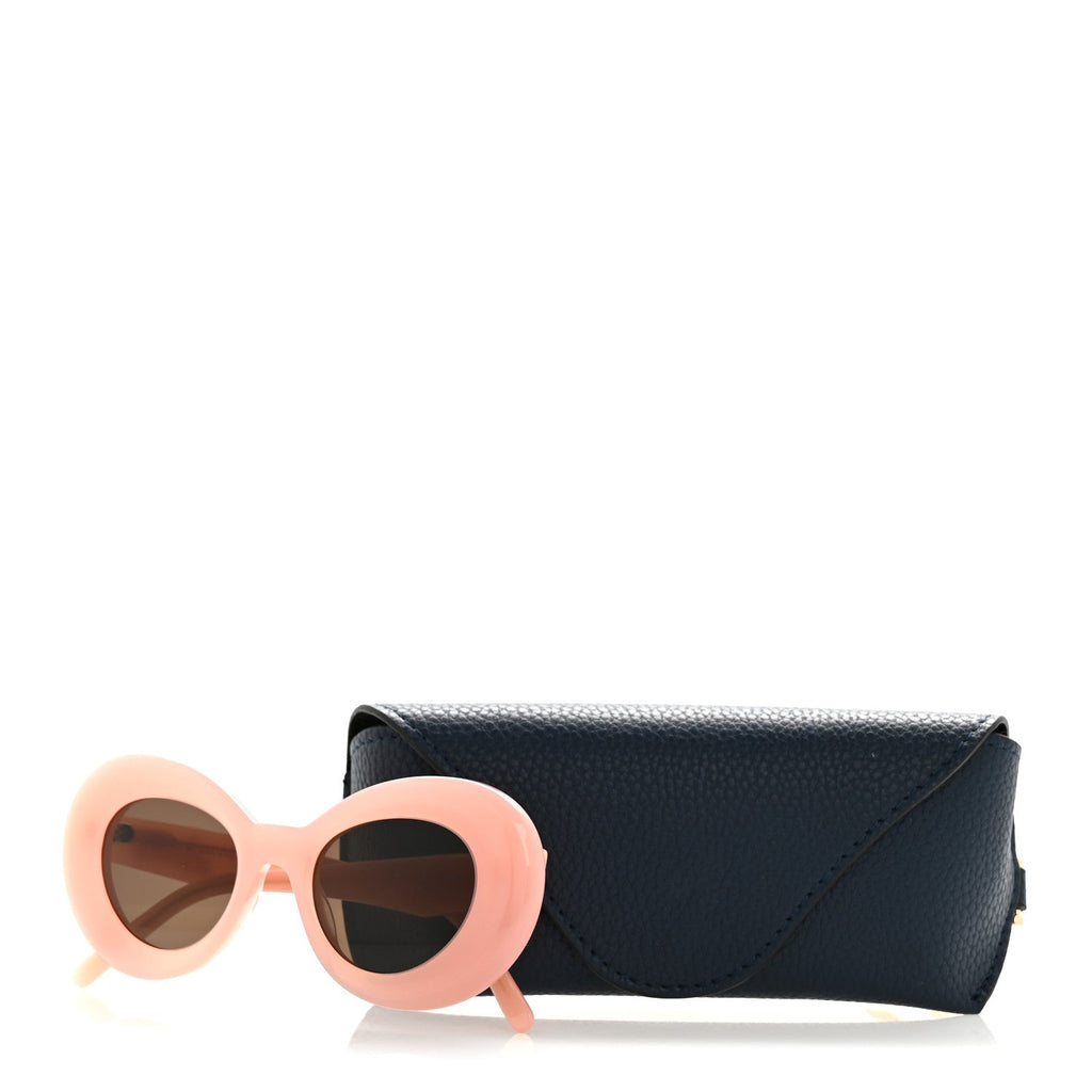Loewe Round Sunglasses — Pink