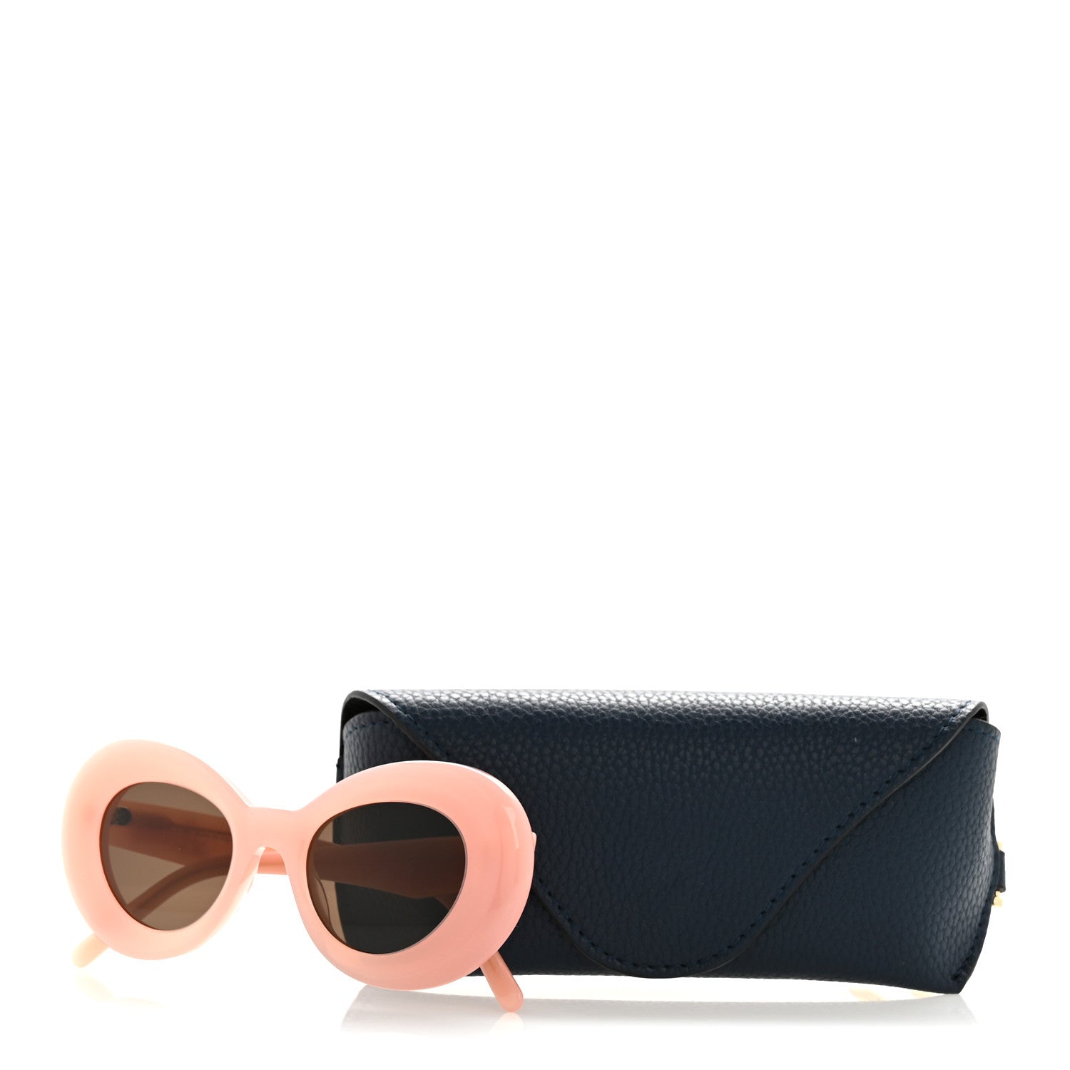 Loewe Round Sunglasses — Pink
