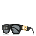 Louis Vuitton Square Sunglasses — Black Z1478E